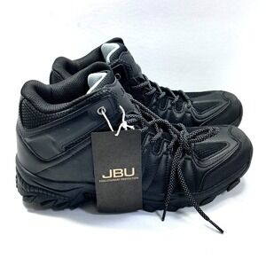 JBU Torrence Lace Up Slip Hiking Men's Boots Black US 9M - Open Box Without
